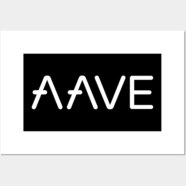 AAVE Crypto Wall Art by cryptogeek